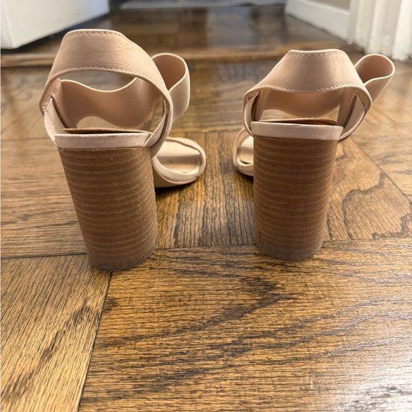 Aldo | Block Heels |  Color: Light Pink/Nude Wooden Textured | Size: 7 - Picture 7 of 7